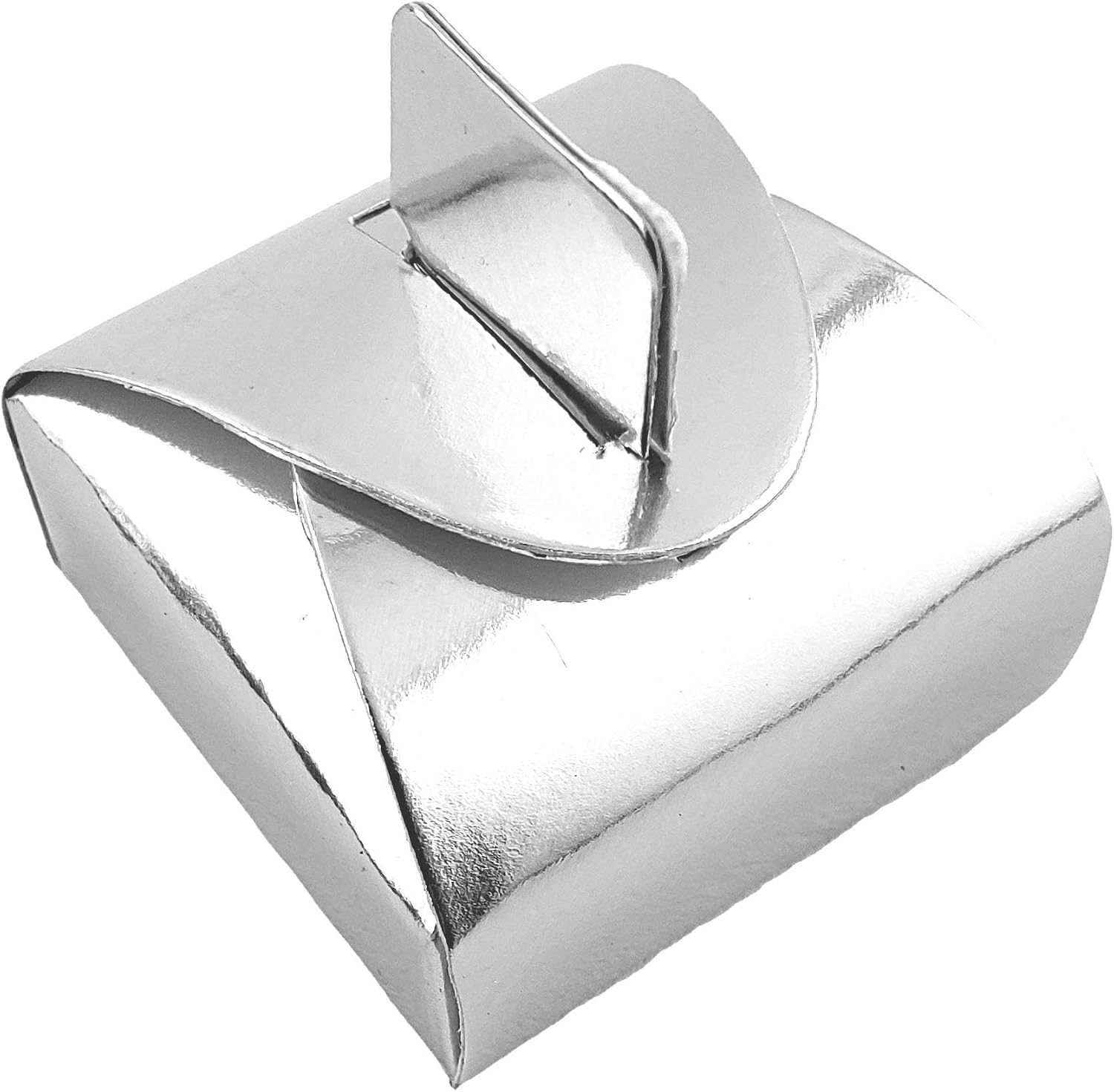Party Favors Plus Silver Shower Favor Candy Boxes 12 Count