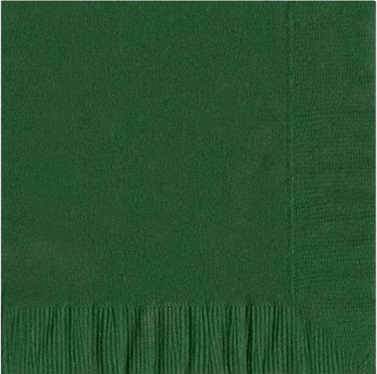Party Favors Plus Luncheon Napkins Hunter Green 600 Count