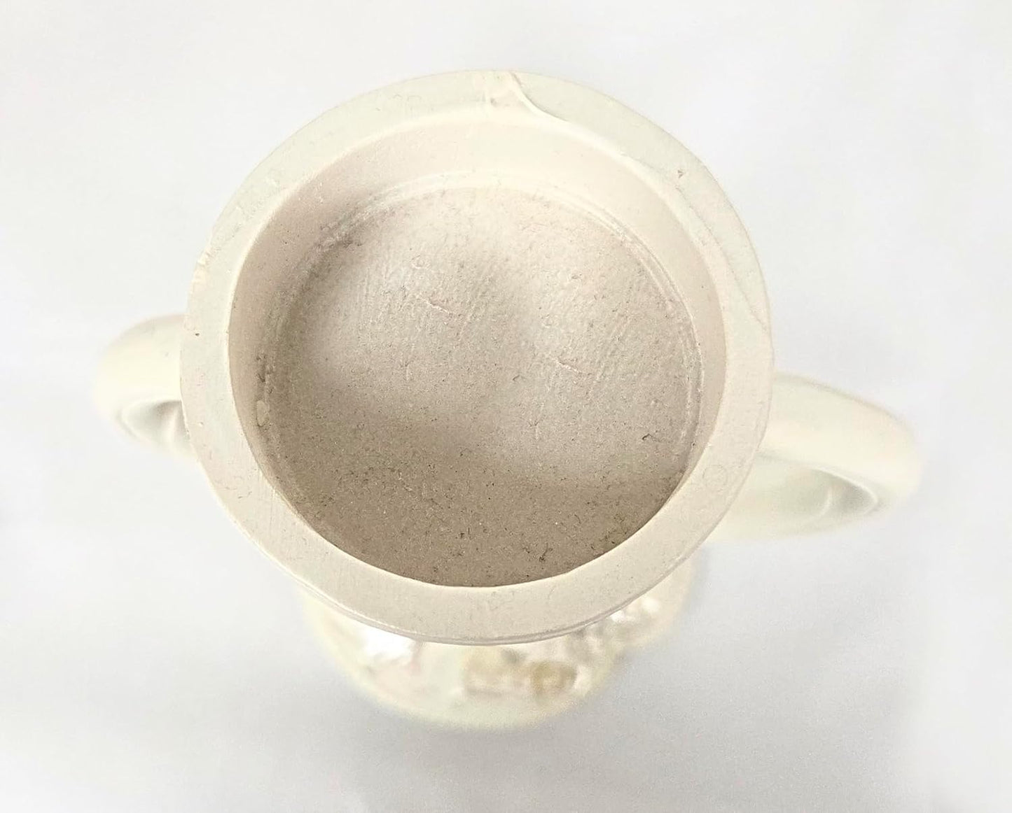 Party Favors Plus White Polyresin Love Doves Heart Candle Holder 5 Inch