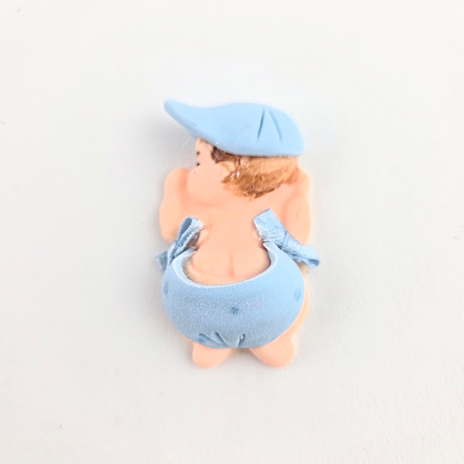 Party Favors Plus Cold Porcelain Sleeping Baby Figurines Blue 12 Count