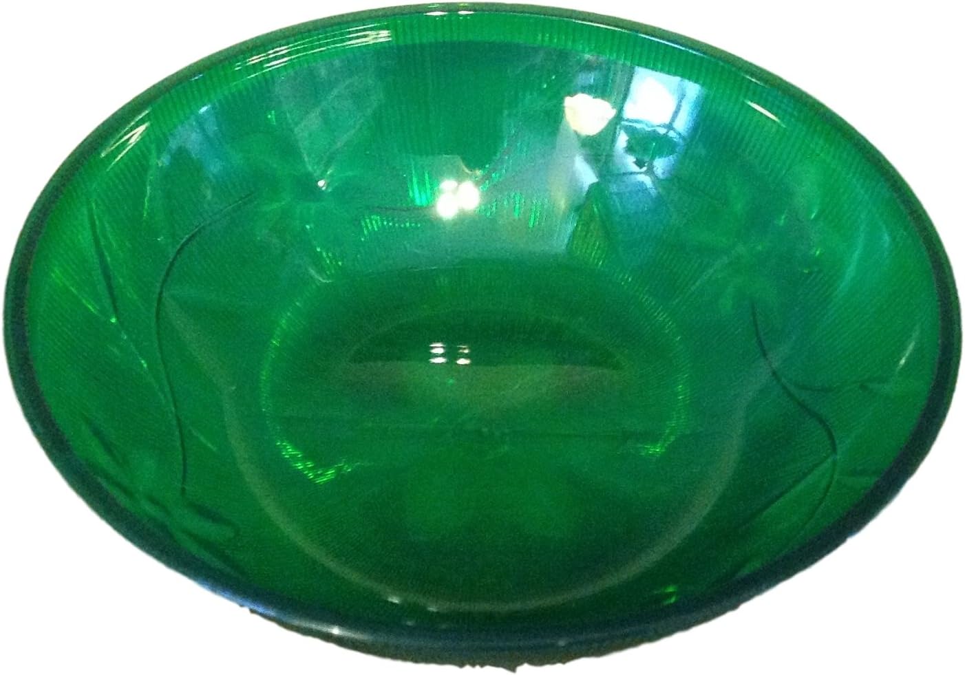 Party Favors Plus Green Plastic Serving Bowls 2 Count