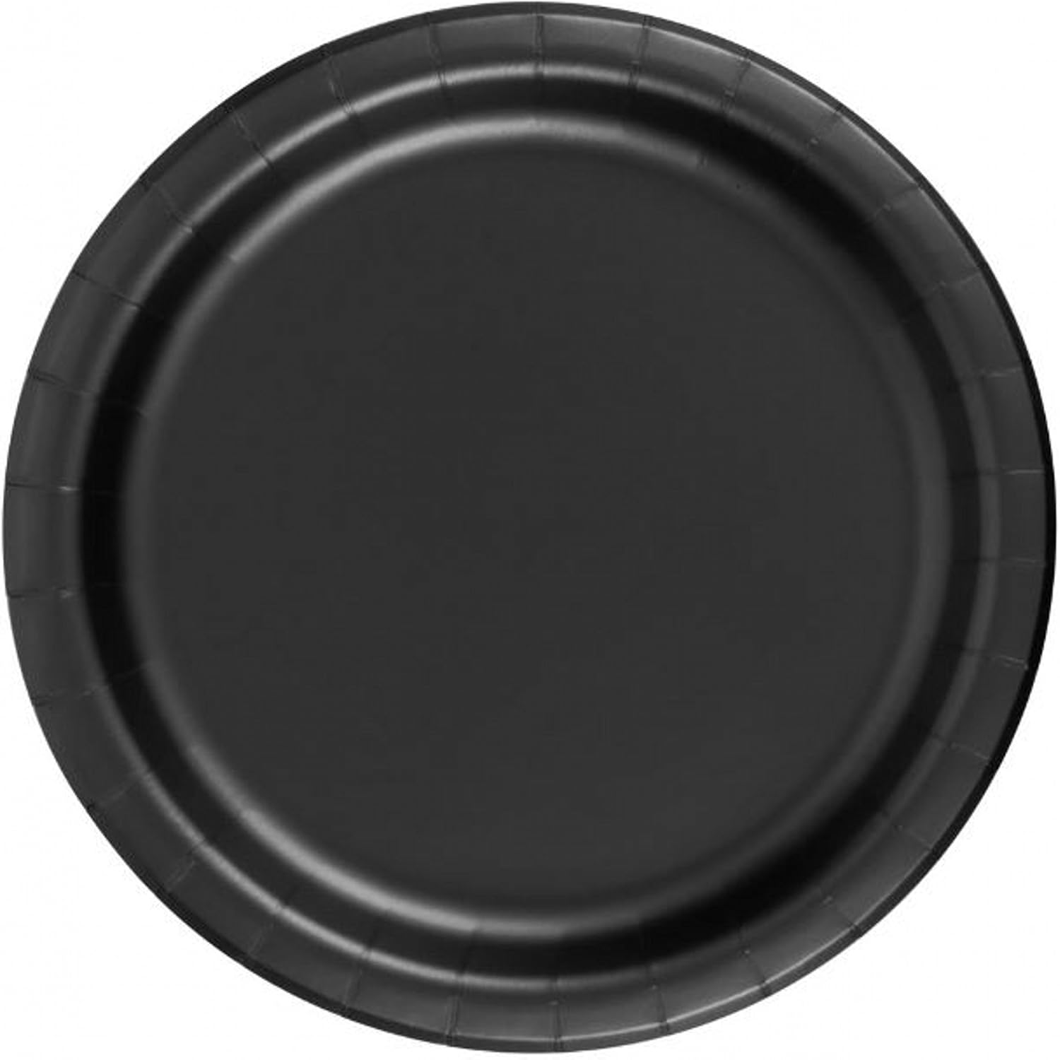 Party Favors Plus Black Paper Plates 48 Count