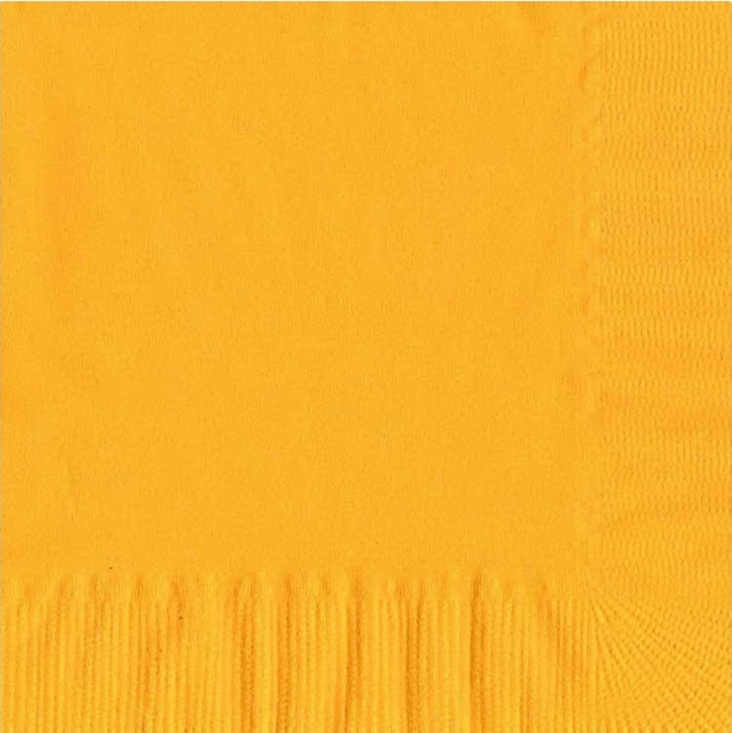 Party Favors Plus Harvest Yellow Luncheon Napkins 200 Count