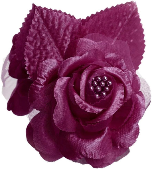 Party Favors Plus Burgundy Silk Rose Wedding Favor Corsage 12 Count