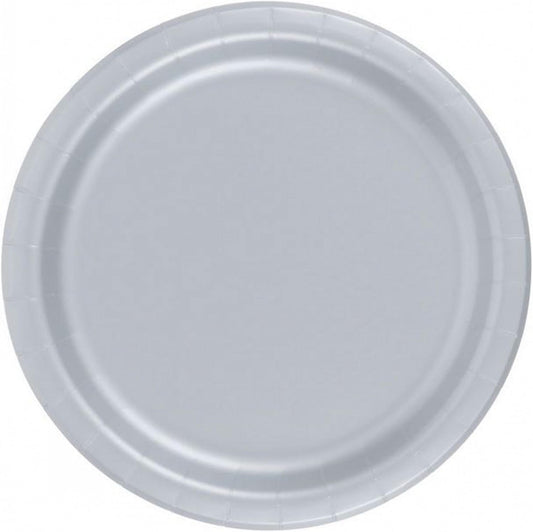 Party Favors Plus Silver Paper Plates 240 Count