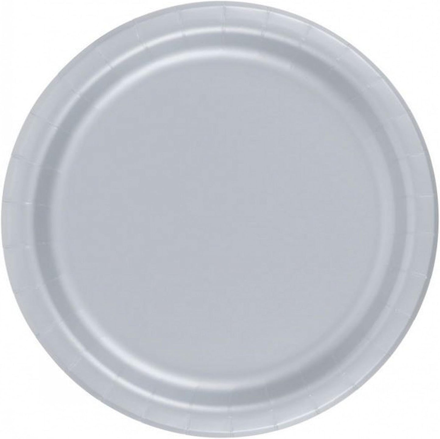 Party Favors Plus Silver Desert Cake Paper Plates 72 Count
