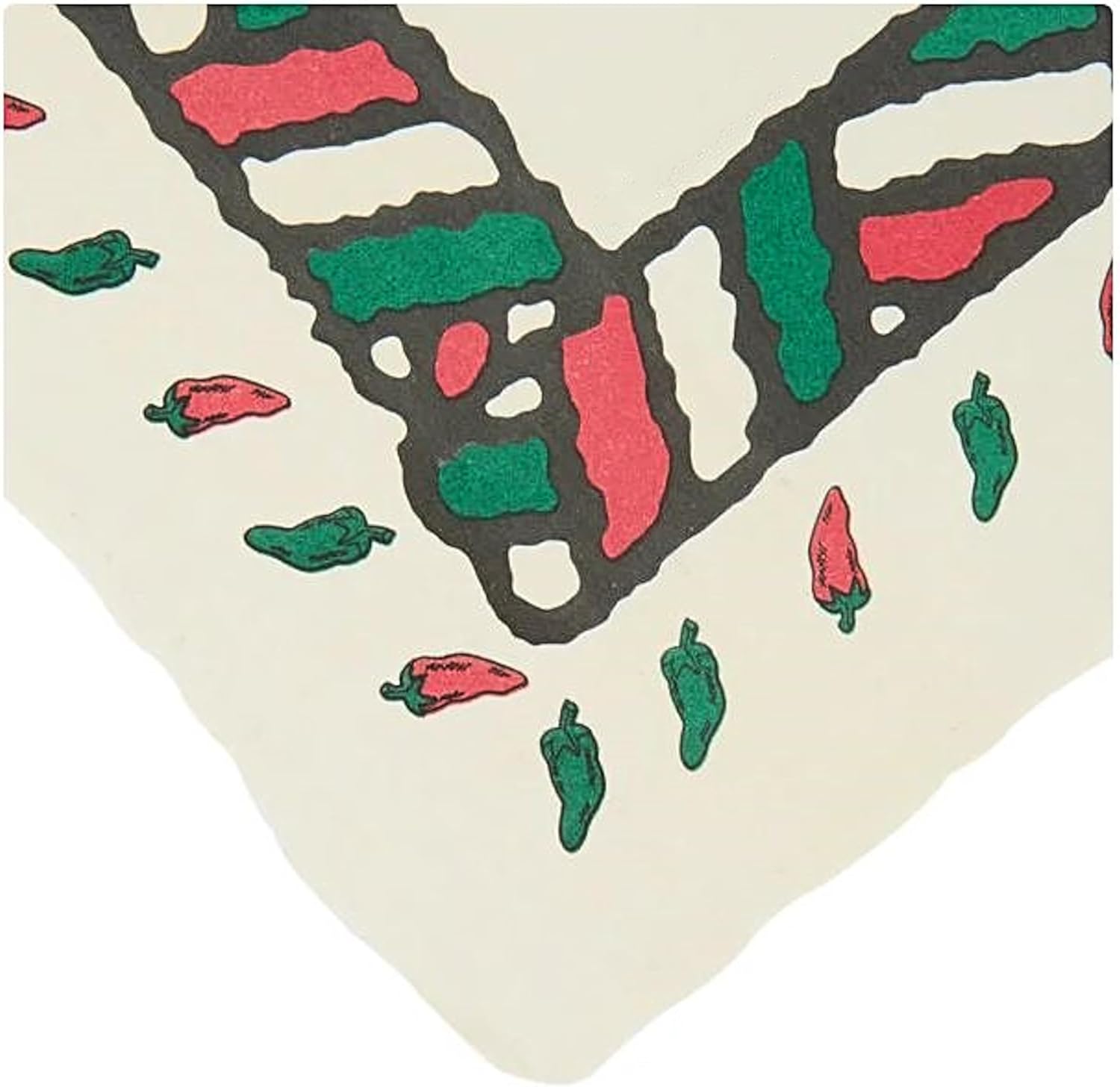 Party Favors Plus Chili Pepper Paper Placemats Red Green 9.75x14 Inch 50 Count