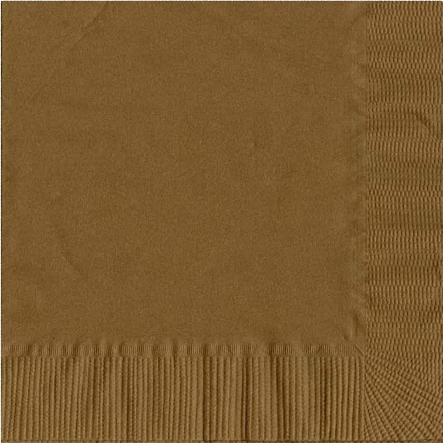 Party Favors Plus Luncheon Napkins Gold 600 Count