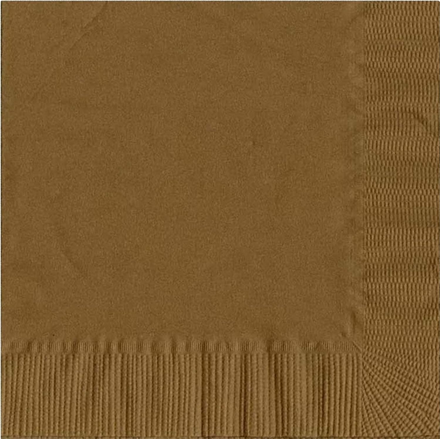 Party Favors Plus Luncheon Napkins Gold 600 Count
