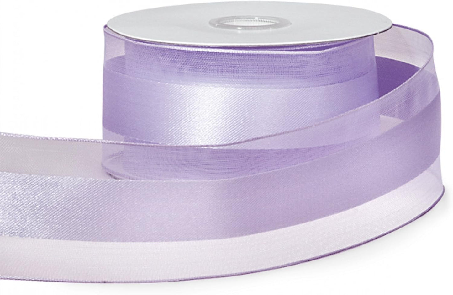 Party Favors Plus Lavender Organza and Satin Ribbon 1.5in 25 Yards