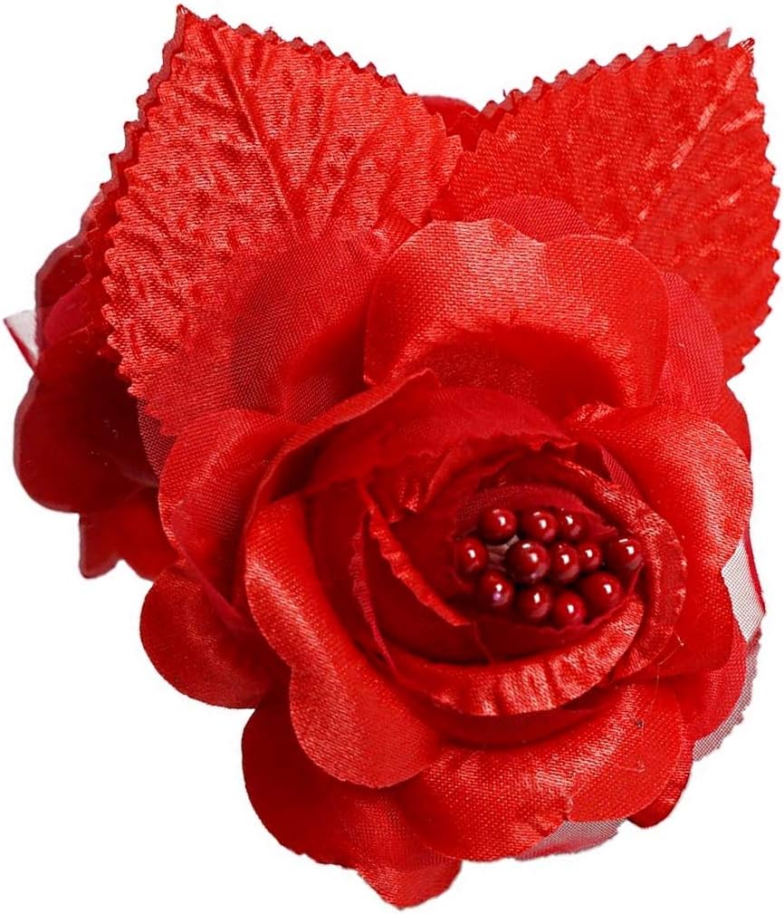 Party Favors Plus Decorated Bridal Shower White Lace Umbrella Parasol 36" Red Roses