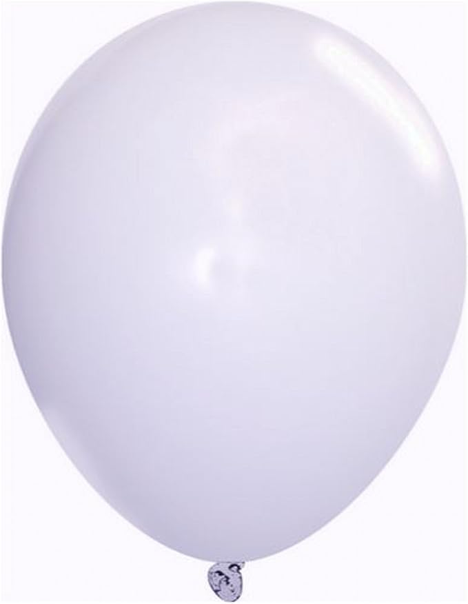 Party Favors Plus White Latex Balloons 72 Count