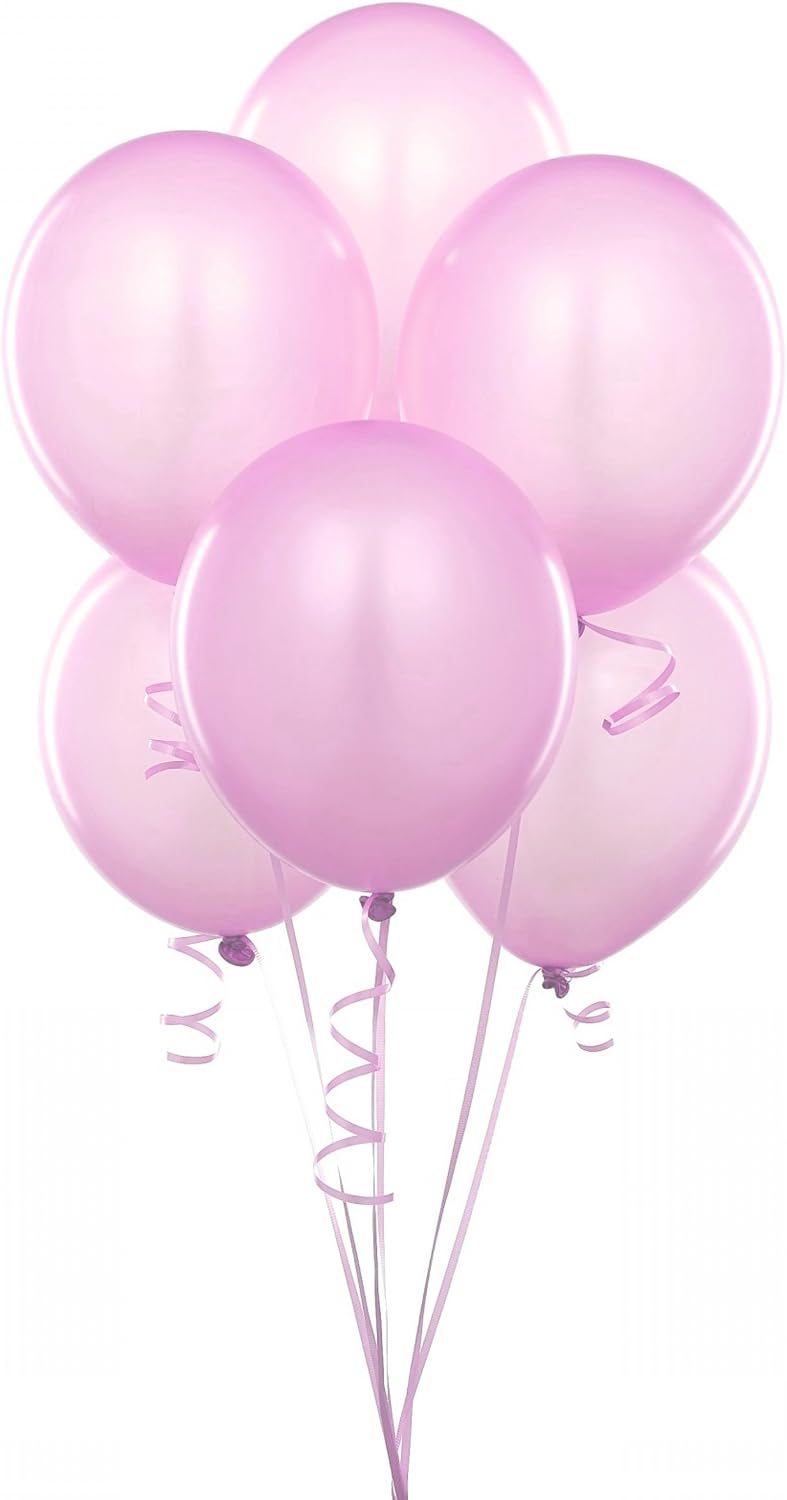 Party Favors Plus Pink Latex Balloons 24 Count