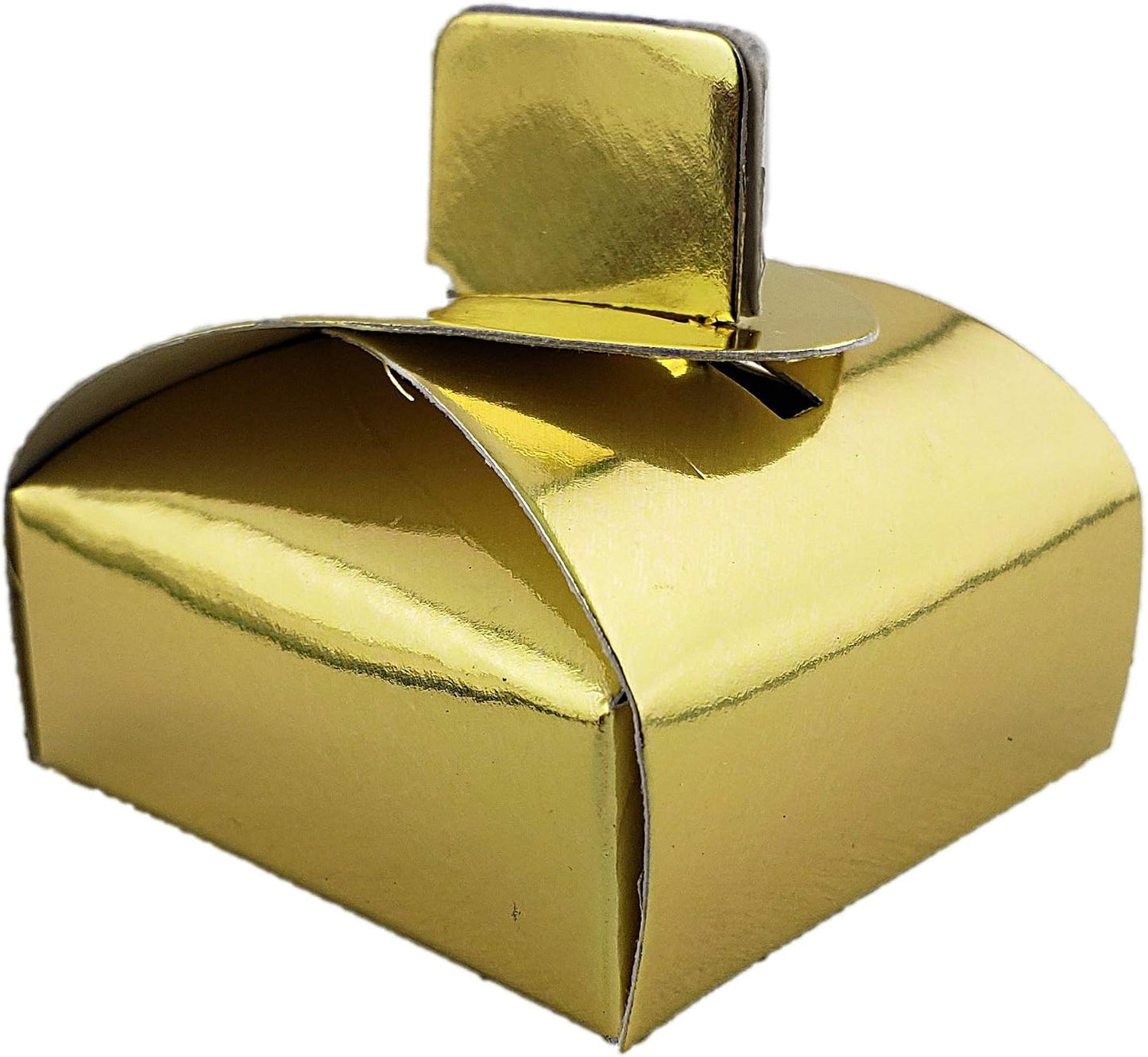 Party Favors Plus Gold Shower Favor Candy Boxes 12 Count