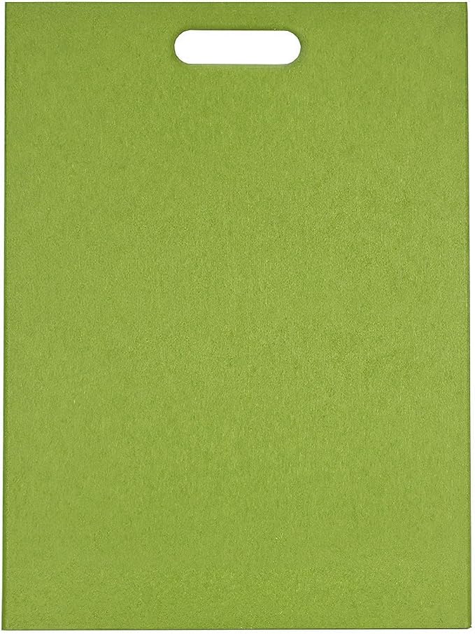 Party Favors Plus EcoSmart Cutting Board Green 12x16 Inch Poly-Flax