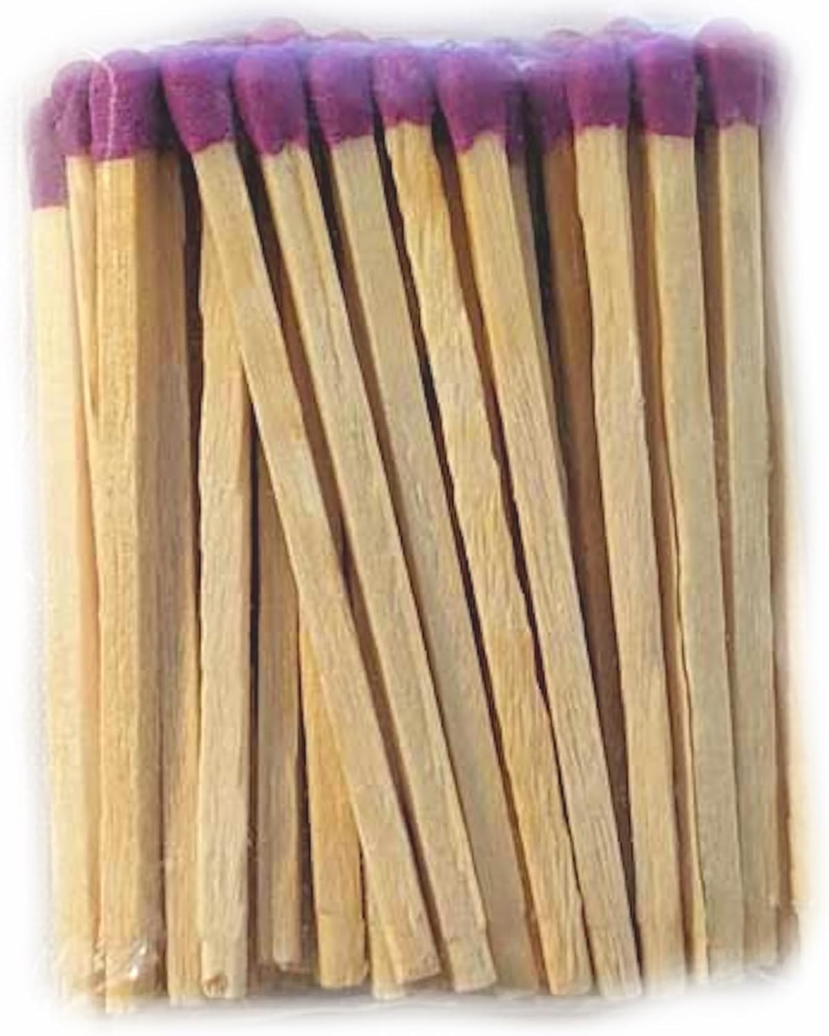 Party Favors Plus Wooden Safety Matches 250 Count 2.35" x 2.35" x 2.35" Purple