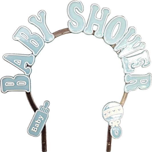 Party Favors Plus Baby Shower Cake Decoration Blue Plastic Arch 9 X 9 White Accent