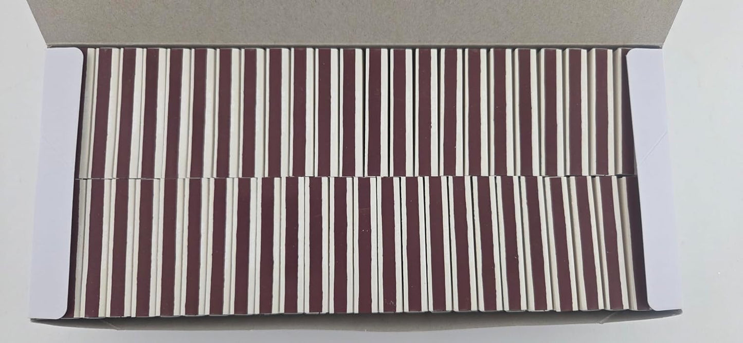 Plain Cream Cover White Tip Wooden Box Matches 50 Pack