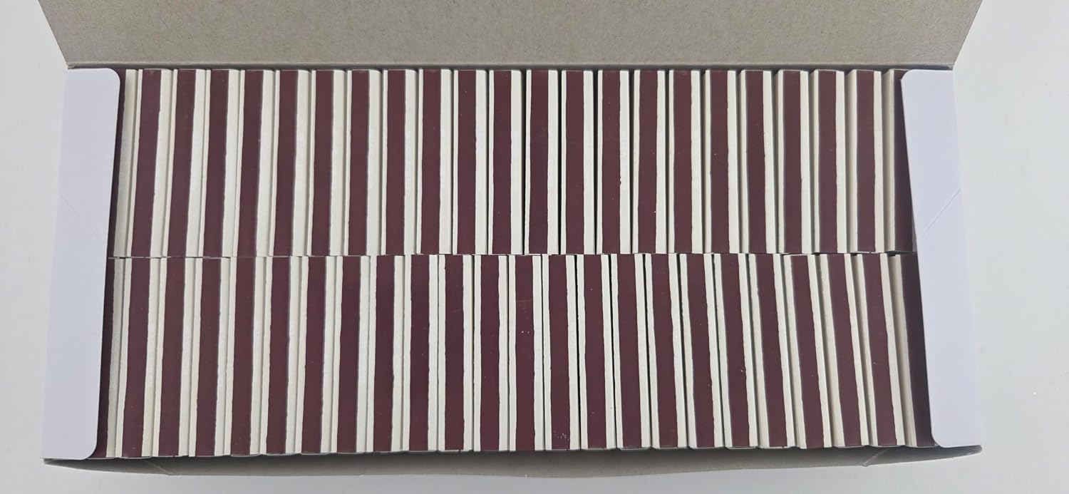 Plain Cream Cover White Tip Wooden Box Matches 50 Pack