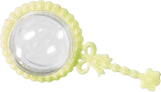 Party Favors Plus Plastic Rattle Candy Box Baby Shower Favor Yellow 4 Inch 12 Pack