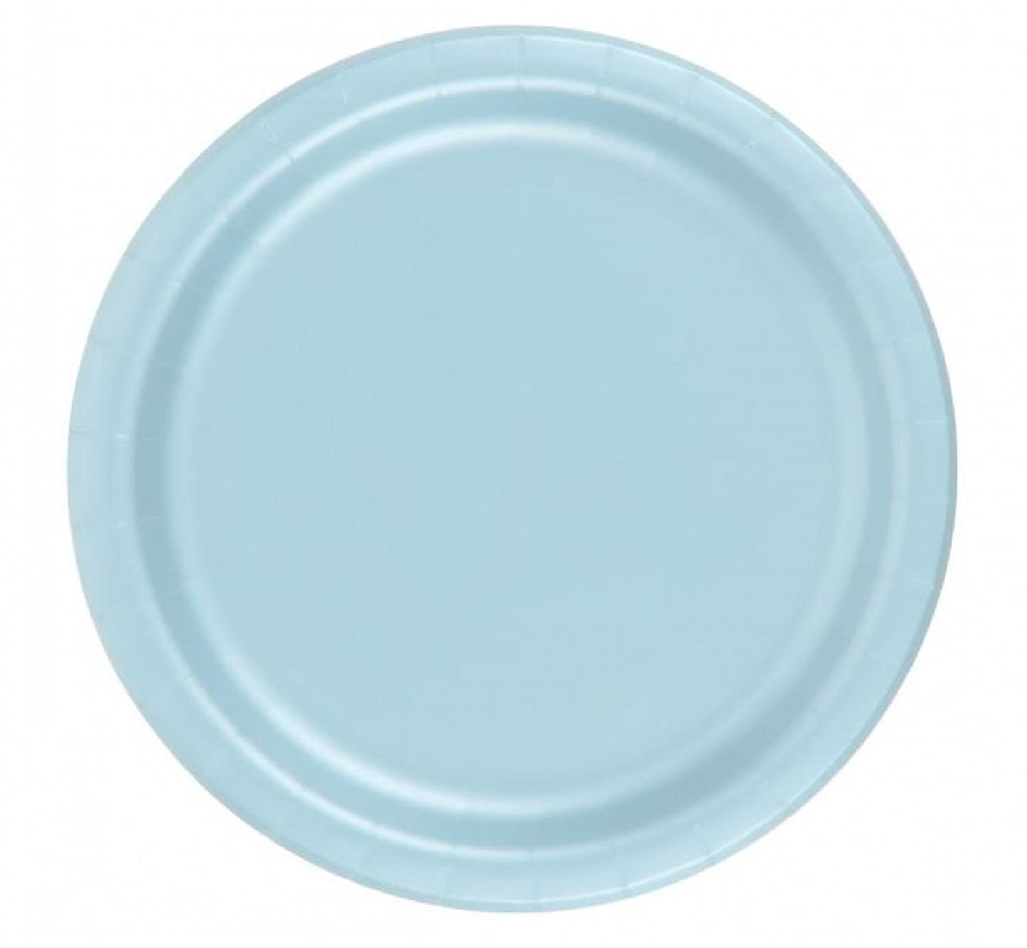 Party Favors Plus Dessert Cake Paper Plates Light Blue 240 Count