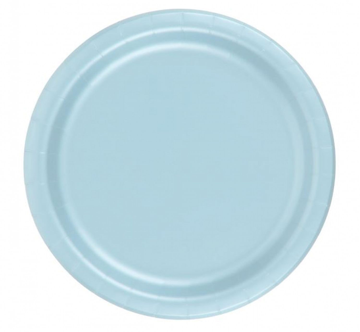 Party Favors Plus Dessert Cake Paper Plates Light Blue 240 Count