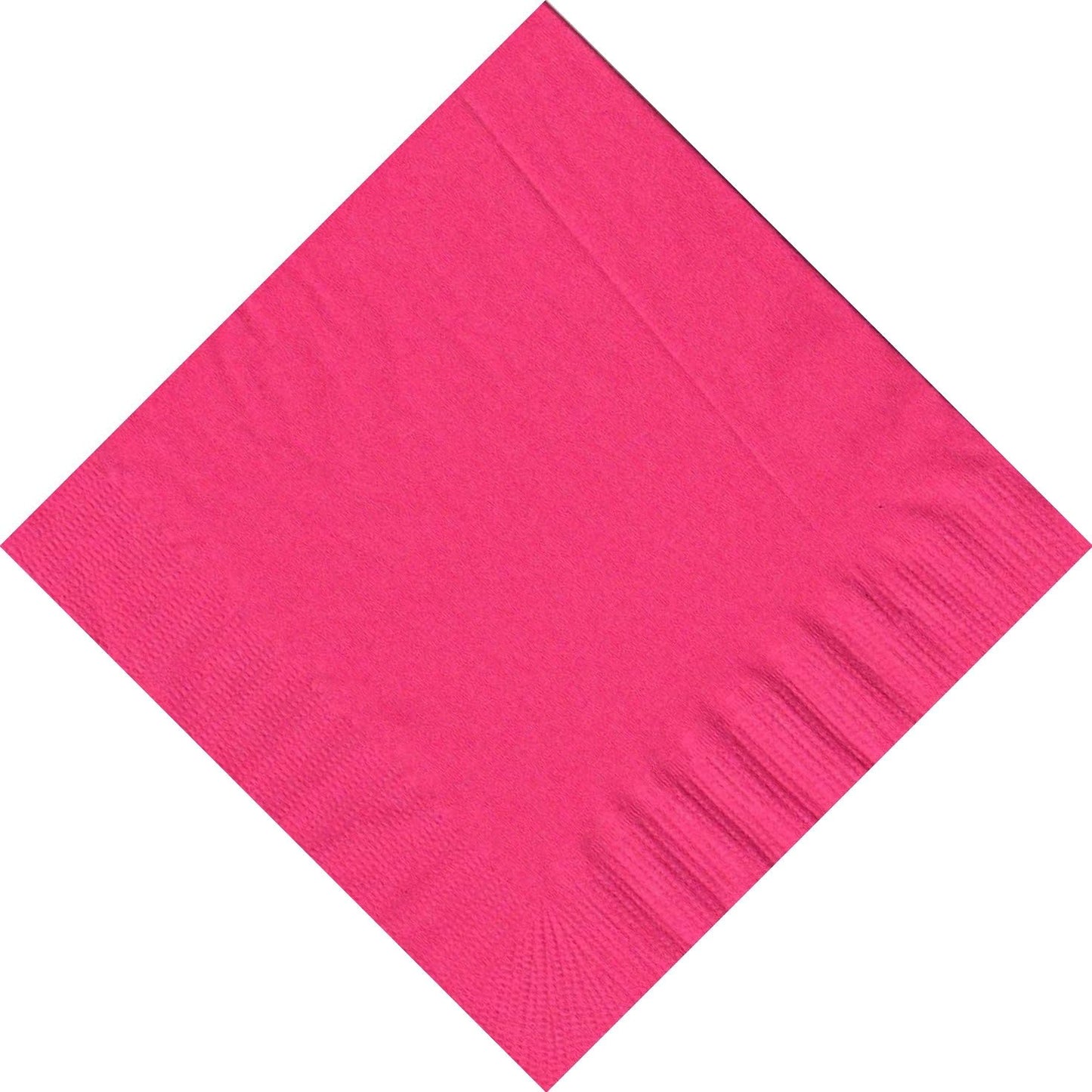 Party Favors Plus Beverage Cocktail Napkins Rose Pink 600 Count
