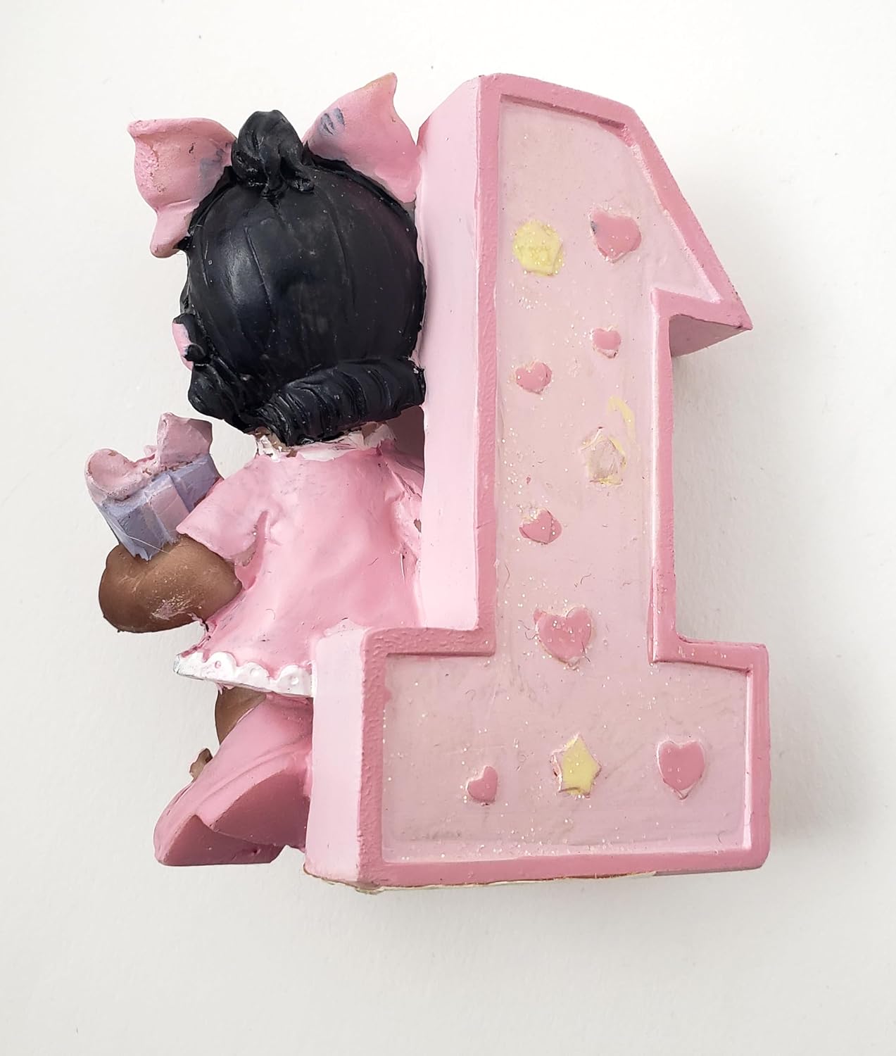Party Favors Plus Pink Blue 1st Birthday Cake Topper Figurines 2 Count