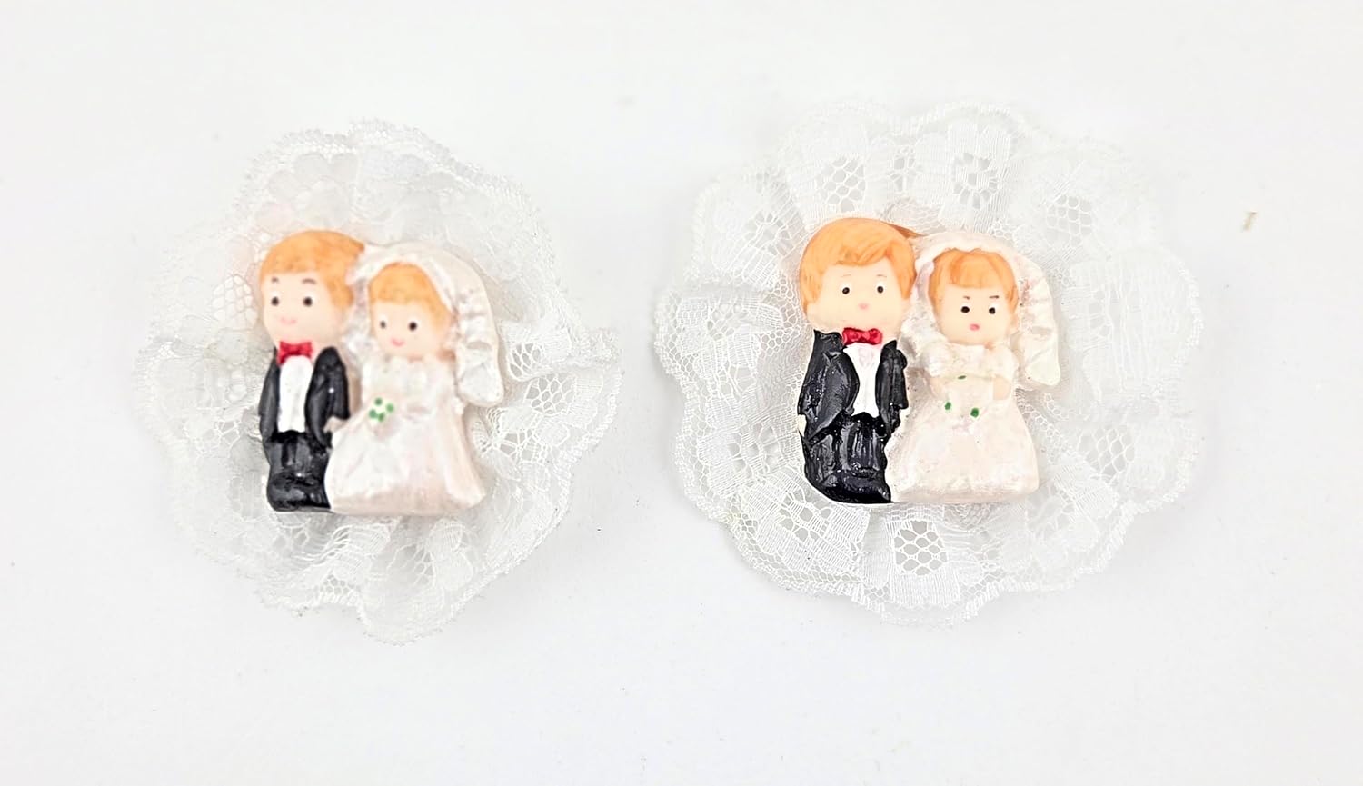 Party Favors Plus Cold Porcelain Wedding Couple Mix Capias Figurines Multicolor 7 Count