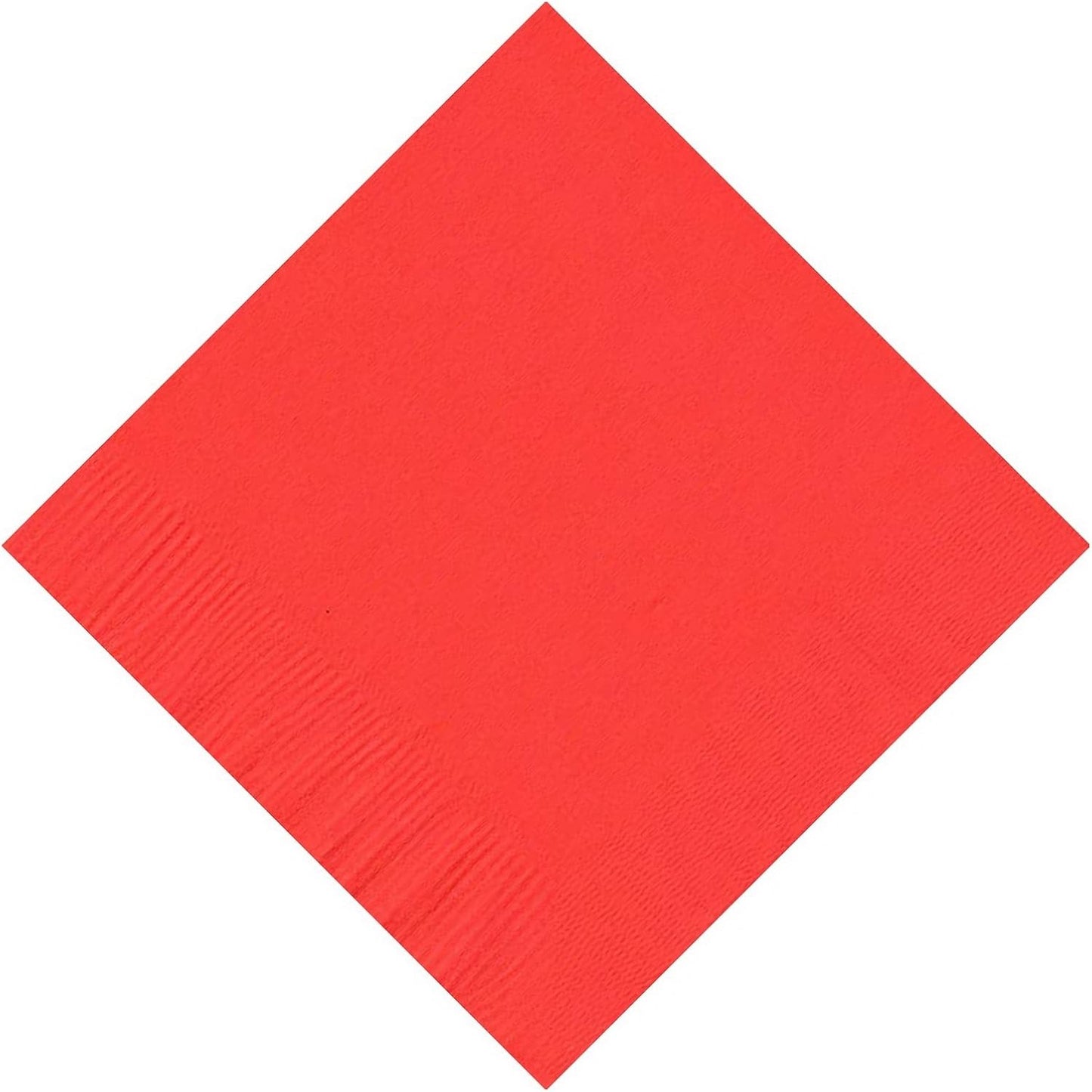 Party Favors Plus Orange Beverage Cocktail Napkins 10 in x 10 in 200 Count