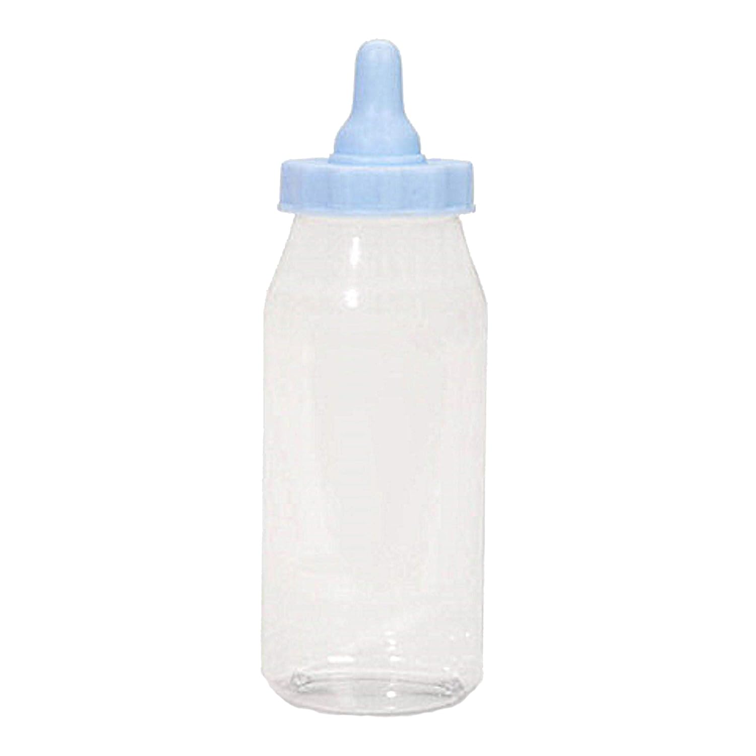 Party Favors Plus Blue Fillable Baby Bottles Shower Favor 12 Count