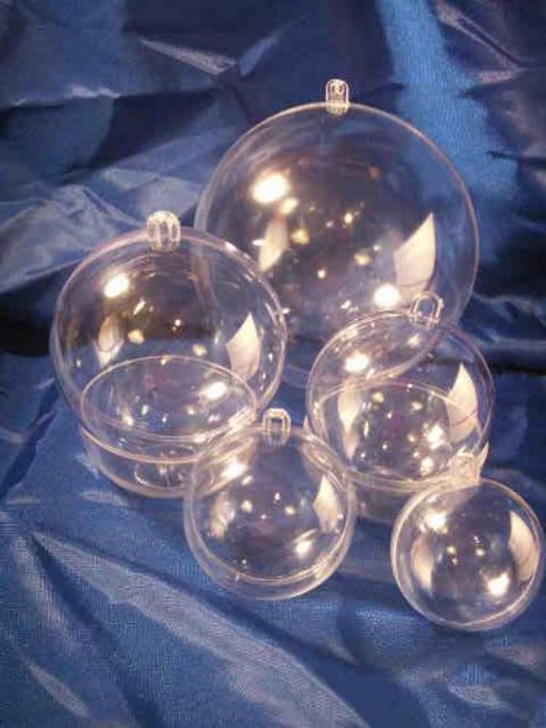 Party Favors Plus Clear Plastic Ball Fillable Ornament Favor 6 Inches 1 Piece