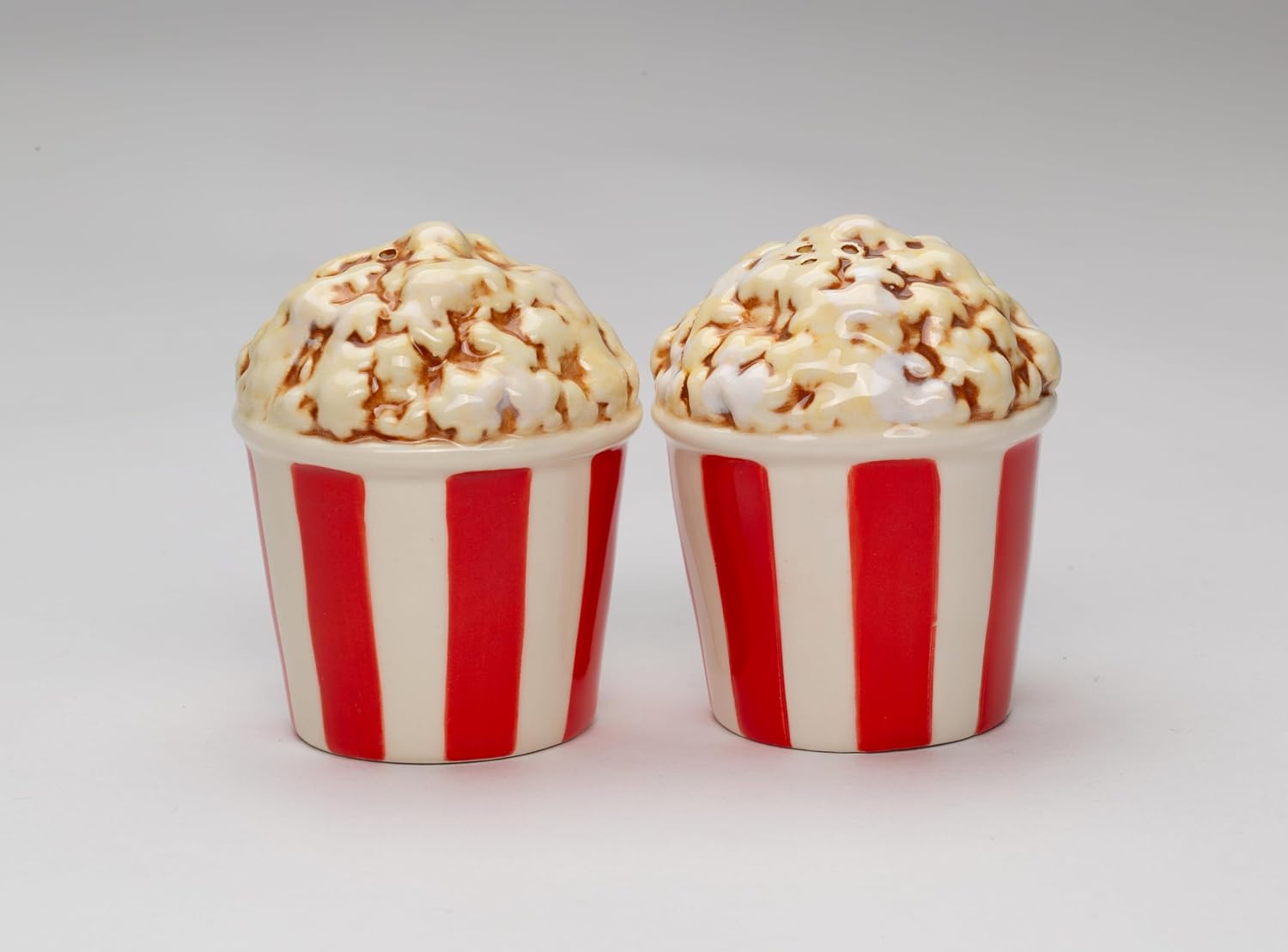 Cosmos Gifts Fine Ceramic Pop Corn Love You Make My Heart Pop Salt & Pepper Shakers Set 3" H