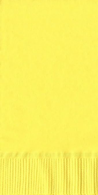 Party Favors Plus Yellow Paper Napkins 200 Count