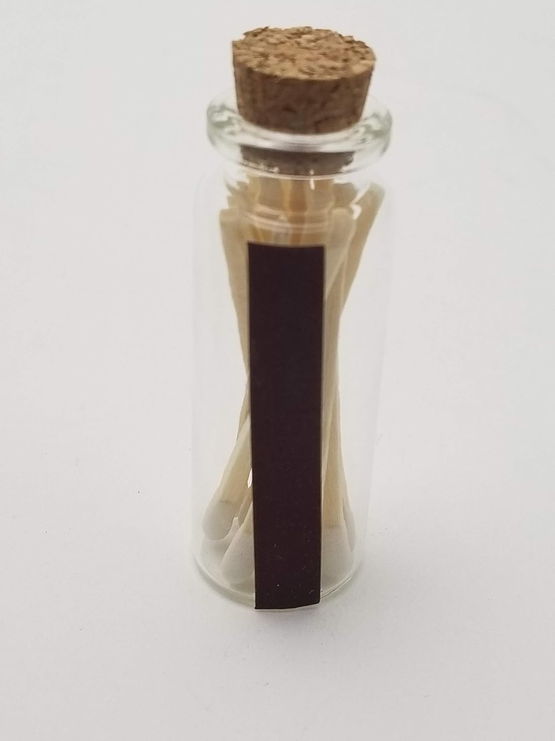 Party Favors Plus Glass Apothecary Match Vials 12 Count