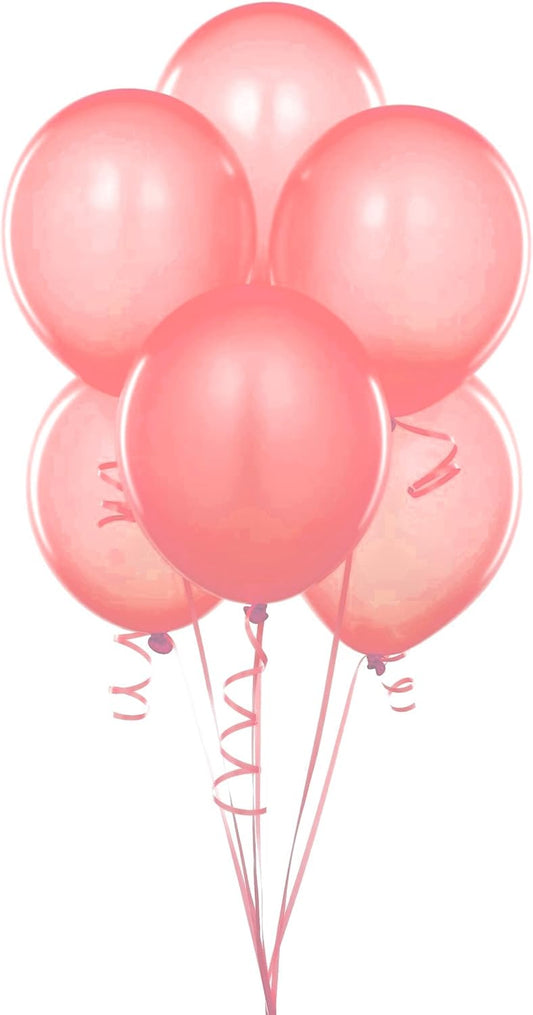 Party Favors Plus Coral Latex Balloons 12 Inch 24 Count