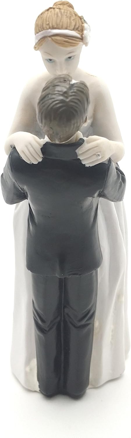 Party Favors Plus Bride And Groom Cake Top Funny Couple Up In Air Whimsical Statue