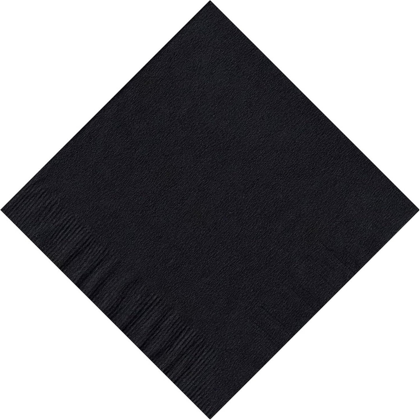 Party Favors Plus Black Beverage Cocktail Napkins 600 Count