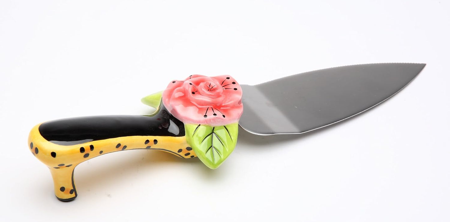 Appletree Design Sugar High Social High Heel Cake Server 10-1/8-Inch Long