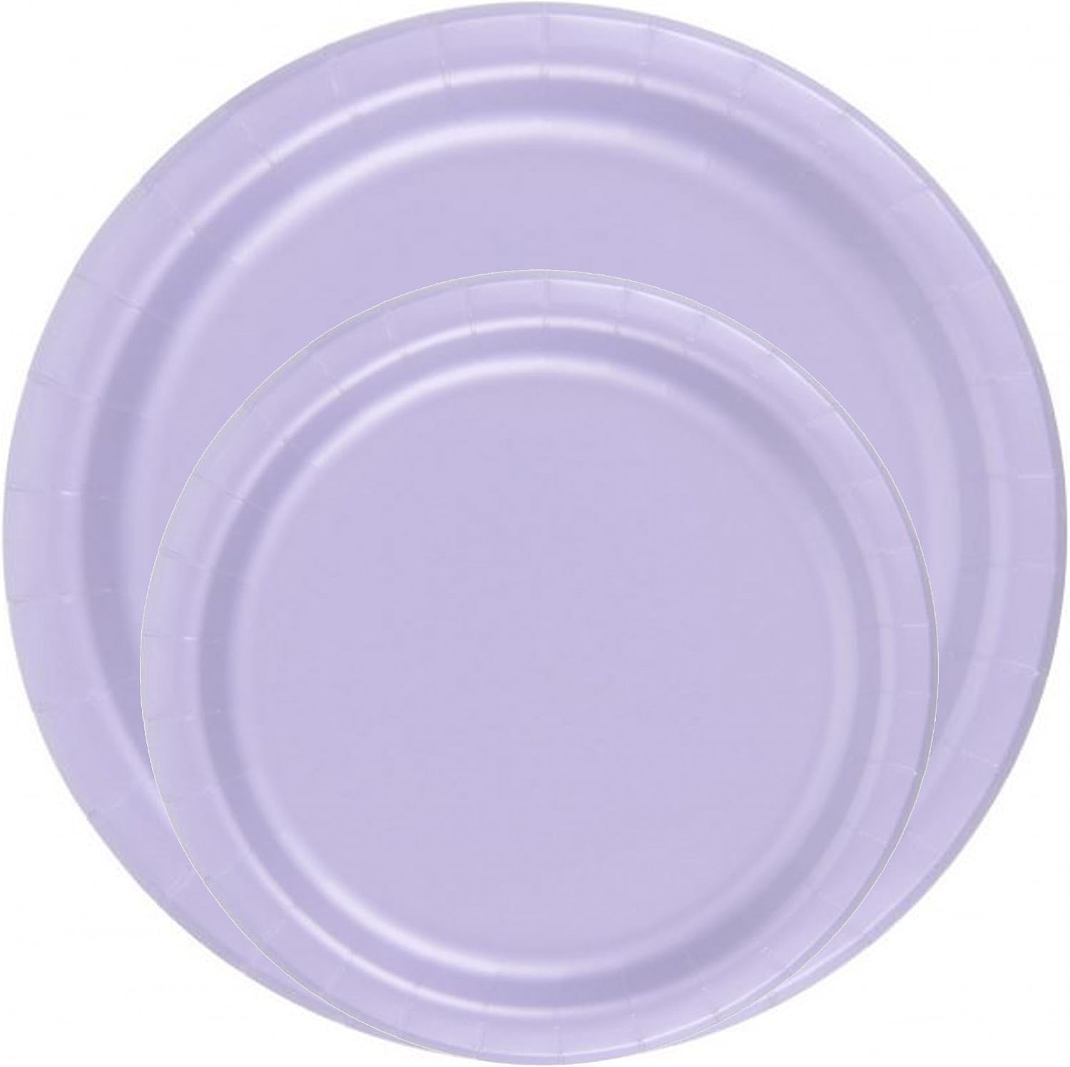Party Favors Plus Lavender Paper Plates 24 Count