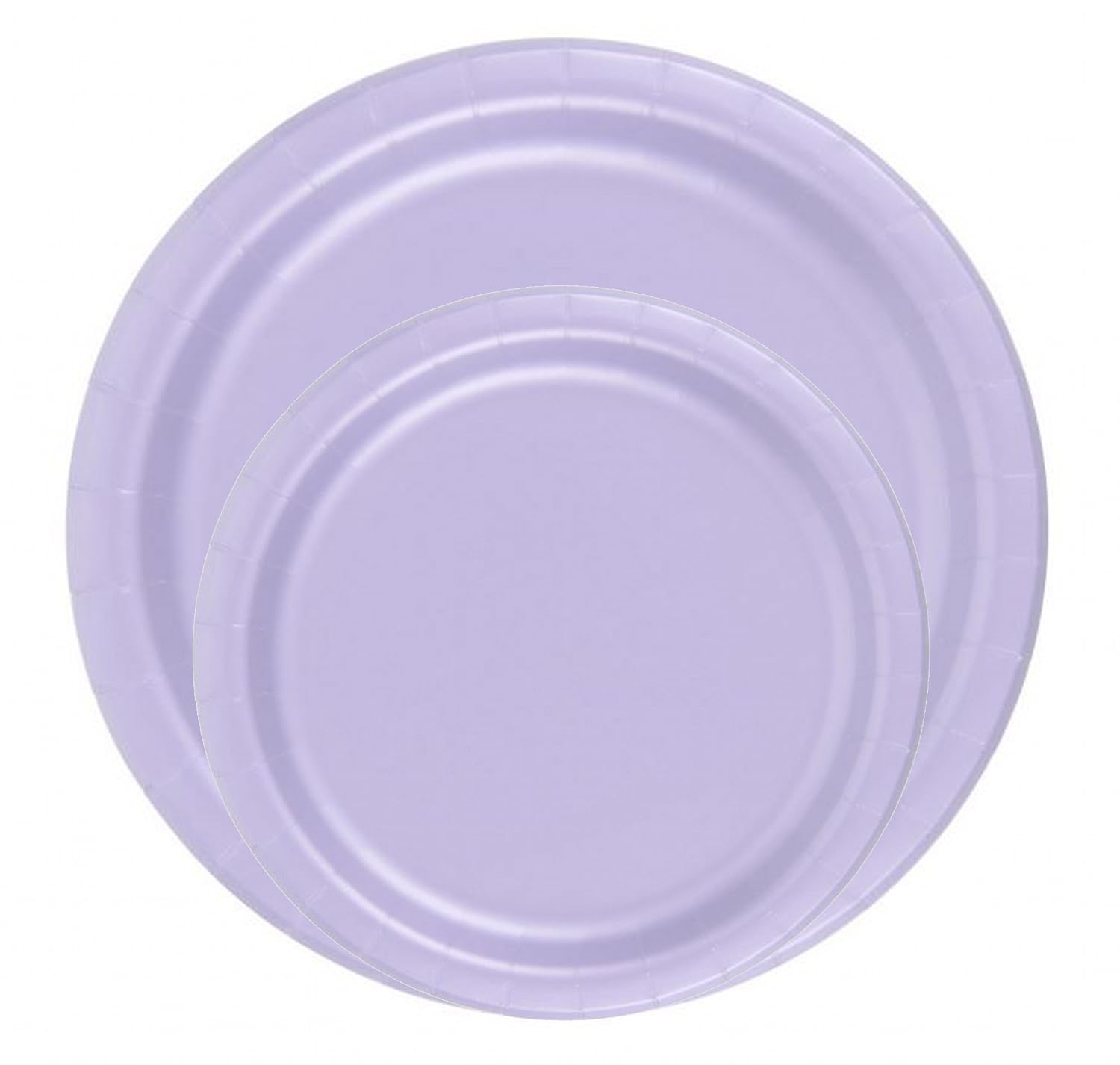 Party Favors Plus Dessert Cake Paper Plates Lavender 240 Count