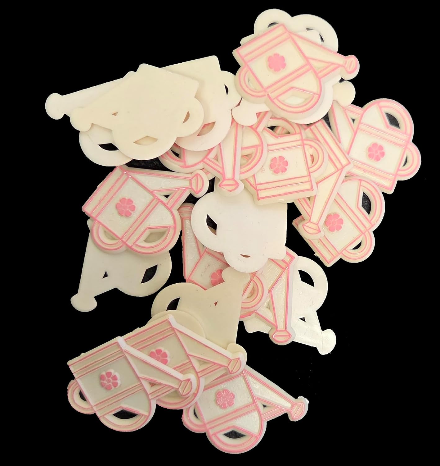 Party Favors Plus Silver Mini Watering Can Charms 24 Count