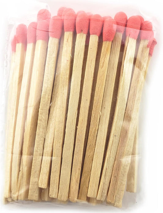 Party Favors Plus Coral Wooden Safety Matches 250 Count