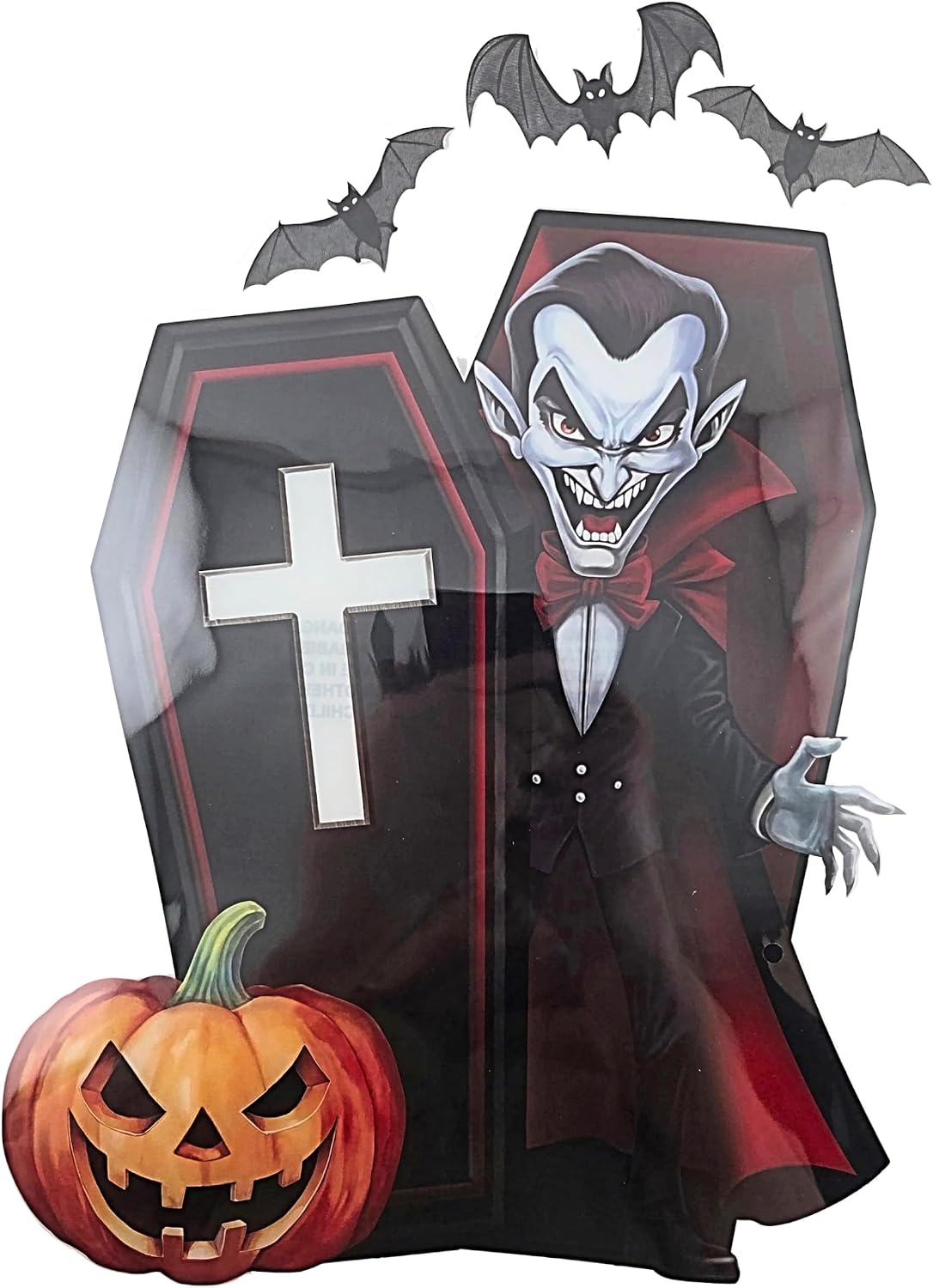 Halloween Window Decoration Assortment with Suction Cup 29.8x41.9cm