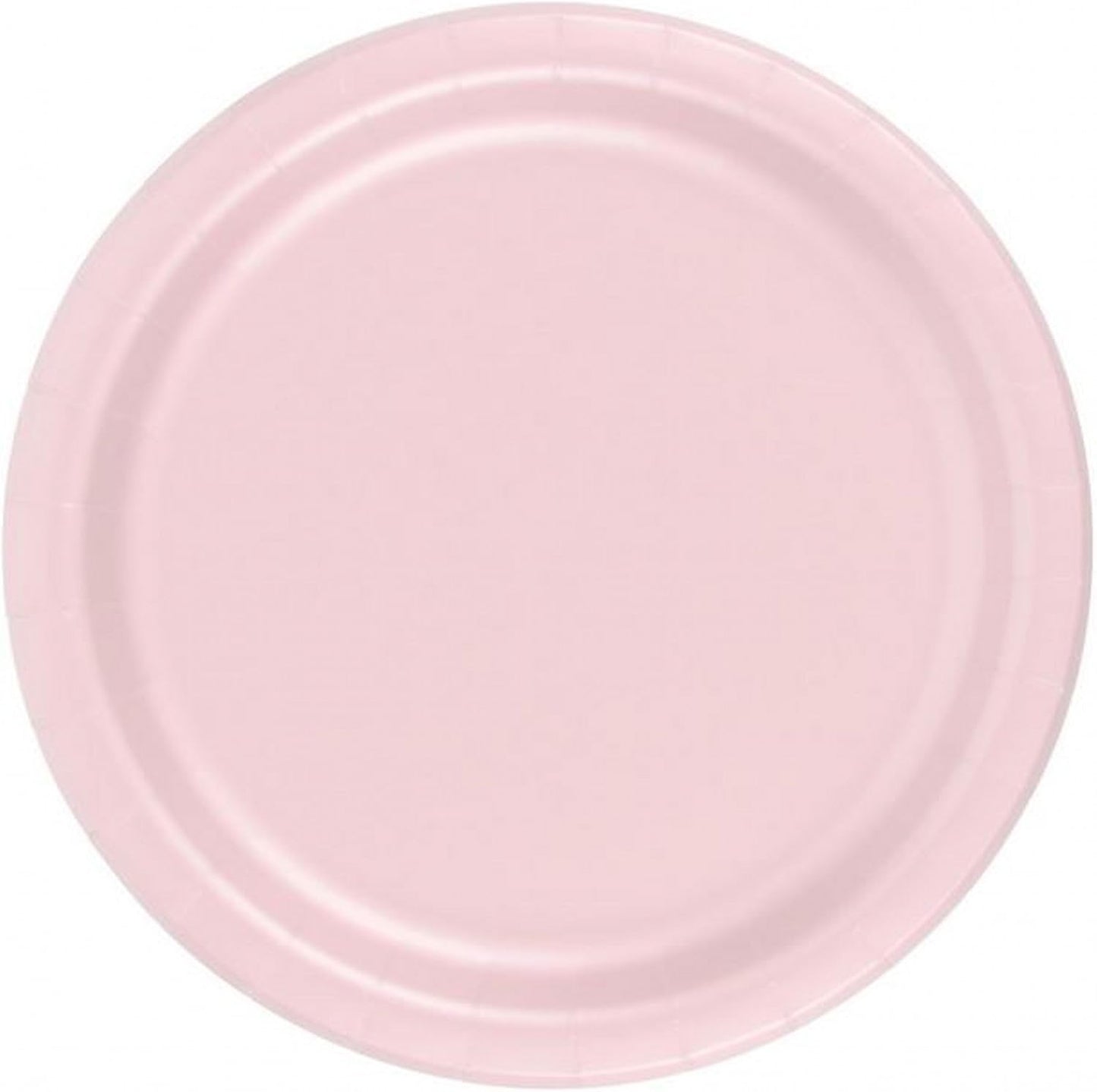 Party Favors Plus Light Pink Paper Plates 240 Count