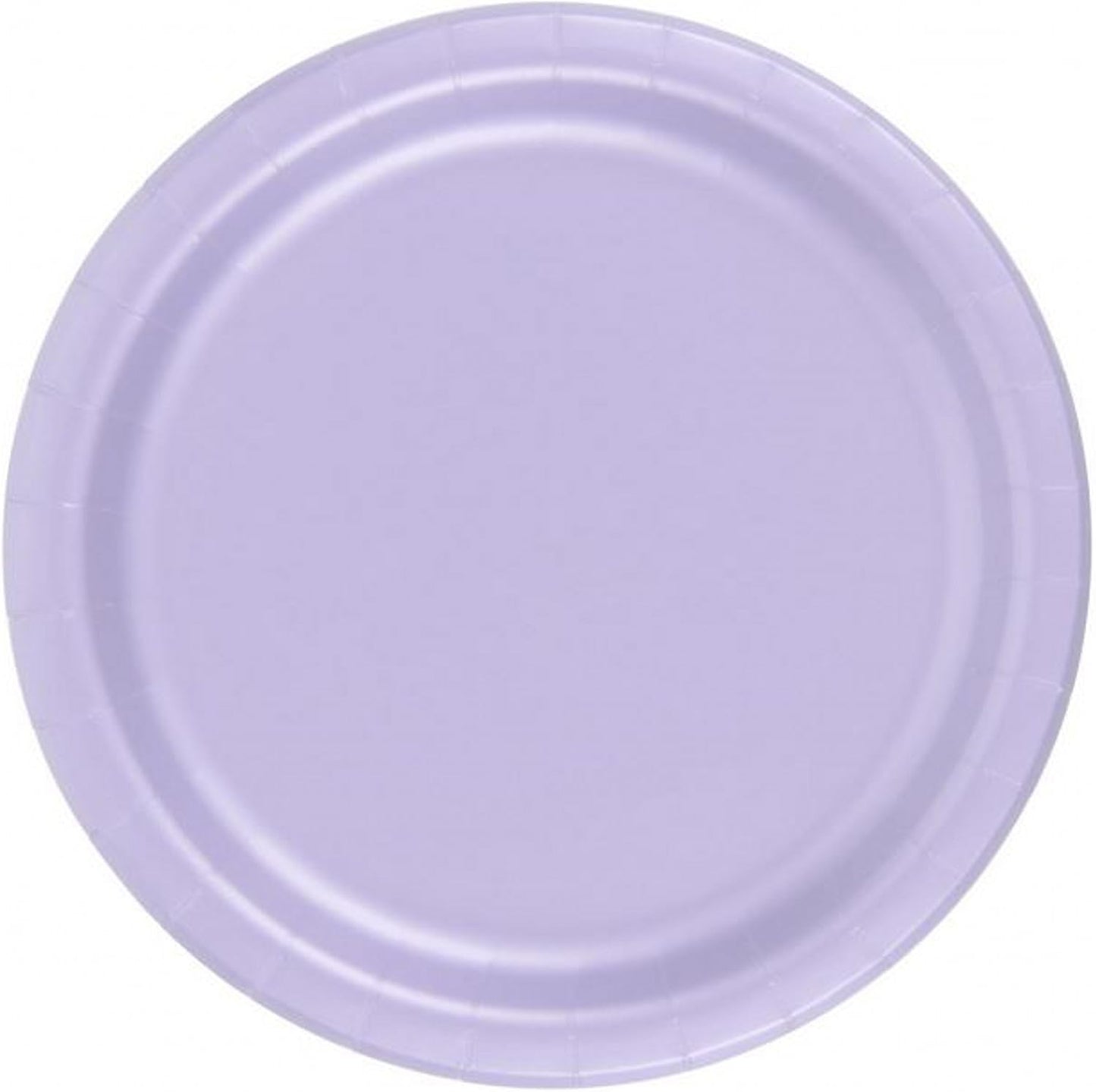 Party Favors Plus Lavender Paper Plates 24 Count