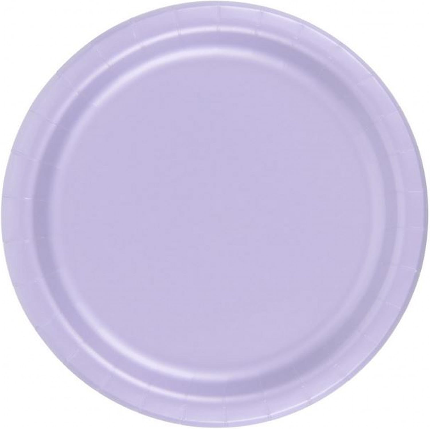 Party Favors Plus Lavender Paper Plates 24 Count