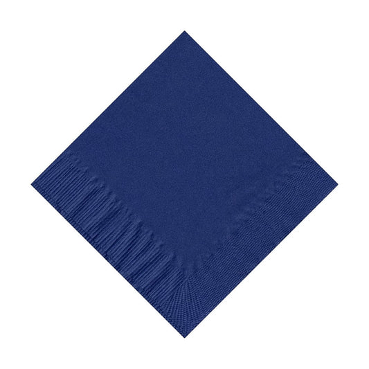 Party Favors Plus Navy Blue Beverage Cocktail Napkins 200 Count