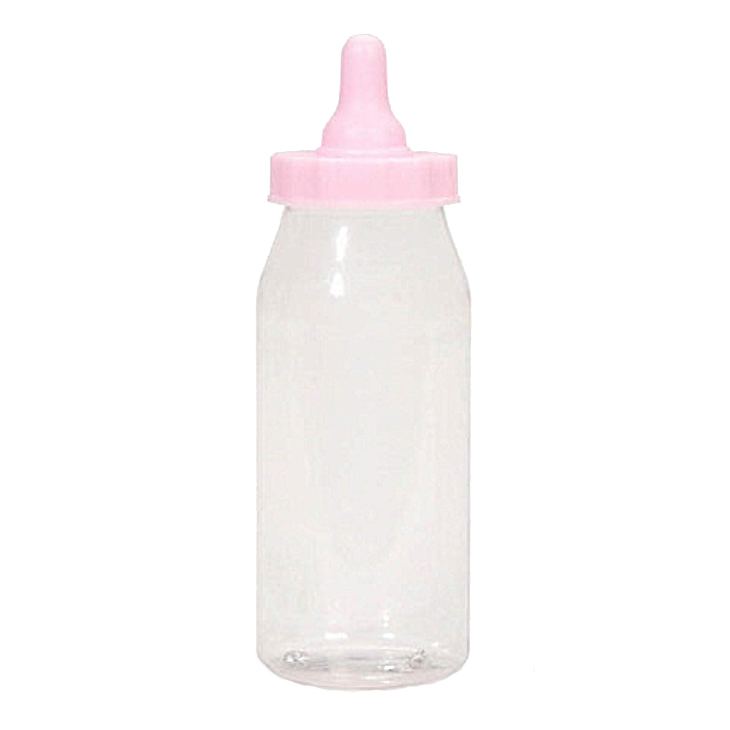 Party Favors Plus Pink Fillable Baby Bottles Shower Favor 12 Count