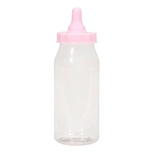 Party Favors Plus Pink Fillable Baby Bottles Shower Favor 12 Count